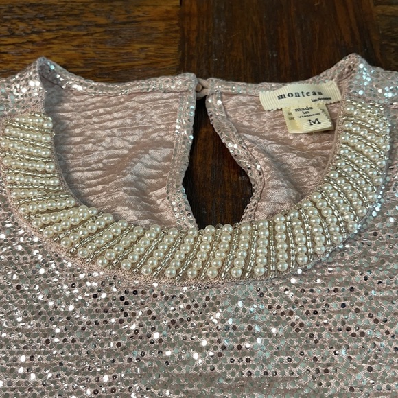Girls Sparkly Sequins Blouse (0023) - Picture 3 of 3